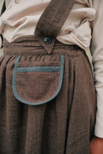 Load image into Gallery viewer, [預購] Maison Marelle - Skirt TOURNON With Straps - Brown Linen
