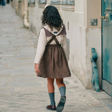 Load image into Gallery viewer, [預購] Maison Marelle - Skirt TOURNON With Straps - Brown Linen
