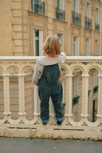 Load image into Gallery viewer, [預購] Maison Marelle - Overall DUROC - Gray Woolen Stripes
