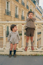 將圖片載入圖庫檢視器 [預購] Maison Marelle - 絨布包屁衣 BASILE - Flannel Beige
