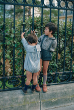 Load image into Gallery viewer, [預購] Maison Marelle - Bloomer Straps TERNES - Dark Gray Chevron
