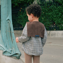 將圖片載入圖庫檢視器 [預購] Maison Marelle - Romper CAMBON - Brown Collar
