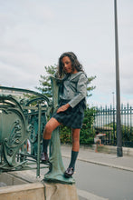 Load image into Gallery viewer, [預購] Maison Marelle - Skirt-short PLEYEL - Tartan Gray
