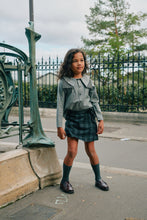 Load image into Gallery viewer, [預購] Maison Marelle - Skirt-short PLEYEL - Tartan Gray
