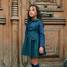 Load image into Gallery viewer, [預購] Maison Marelle - Skirt TOURNON With Straps - Tartan Green
