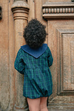 Load image into Gallery viewer, [預購] Maison Marelle - Romper ROI- Tartan Green &amp; Blue
