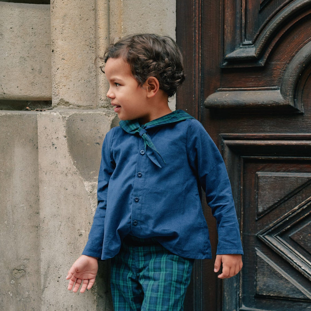 [預購] Maison Marelle - Shirt MONGE - Velvet Blue