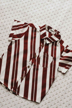 Load image into Gallery viewer, 🎄 Bencer and Hazelnut - Mens Collared Shirt - Candy Cane
