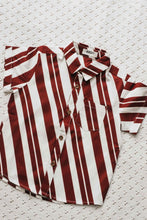 Load image into Gallery viewer, 🎄 Bencer and Hazelnut - Mens Collared Shirt - Candy Cane
