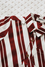 Load image into Gallery viewer, 🎄 Bencer and Hazelnut - Mens Collared Shirt - Candy Cane

