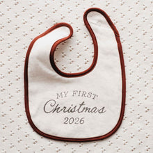 Load image into Gallery viewer, 🎄 Bencer and Hazelnut - My First Christmas Bib
