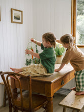 Load image into Gallery viewer, Organic Zoo - Dill Gingham Frill Culottes
