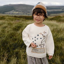 Load image into Gallery viewer, Organic Zoo -  Rooftop Gathering Sweatshirt Undyed
