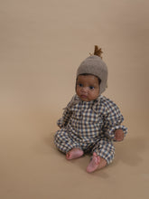 Load image into Gallery viewer, Organic Zoo - Shoreline Gingham  Onesie
