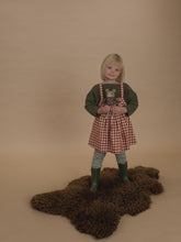 Load image into Gallery viewer, Organic Zoo - Paprika Gingham Tribe Skirt
