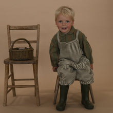 Load image into Gallery viewer, Organic Zoo - Fern Stripes Dungarees
