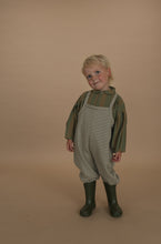 Load image into Gallery viewer, Organic Zoo - Fern Stripes Dungarees
