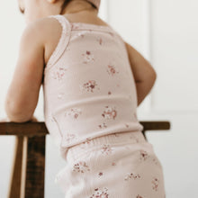 Load image into Gallery viewer, Jamie Kay - Fine Rib Singlet Bodysuit  (Petite Fleur Soft Peony)

