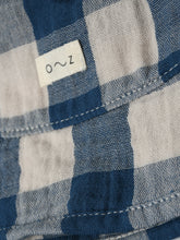 將圖片載入圖庫檢視器 Organic Zoo - 太陽帽 Pottery Blue Gingham
