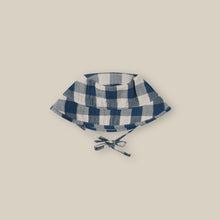 將圖片載入圖庫檢視器 Organic Zoo - 太陽帽 Pottery Blue Gingham
