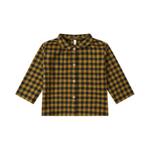 Load image into Gallery viewer, Organic Zoo - Blueberry Gingham Shirt
