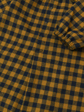 Load image into Gallery viewer, Organic Zoo - Blueberry Gingham Onesie 6-12M
