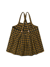 Load image into Gallery viewer, Organic Zoo -Blueberry Gingham Tribe Skirt 2-3Y
