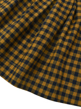 Load image into Gallery viewer, Organic Zoo -Blueberry Gingham Tribe Skirt 2-3Y
