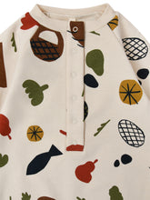Load image into Gallery viewer, Organic Zoo - Farmers Market Onesie 6-12M
