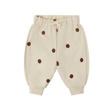 Load image into Gallery viewer, Organic Zoo - Undyed Cotton Dots Sweatpants 3-4Y
