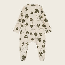 Load image into Gallery viewer, Organic Zoo - Clover Zip Sleepsuit Undyed
