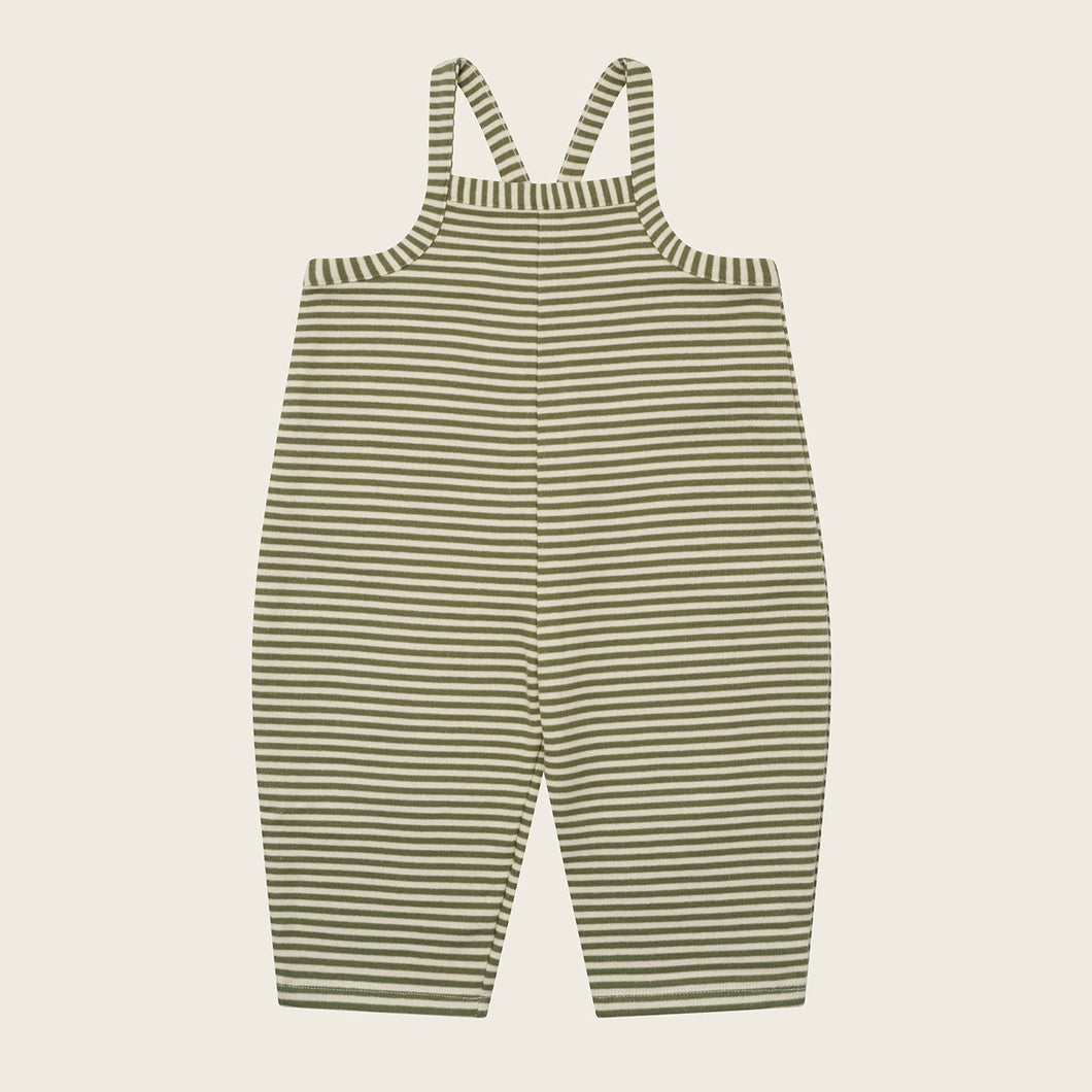 Organic Zoo - Fern Stripes Dungarees