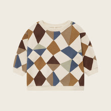Load image into Gallery viewer, Organic Zoo - Kite Patchwork Sweatshirt Undyed
