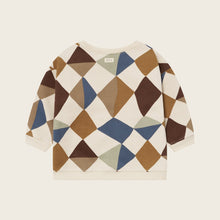 Load image into Gallery viewer, Organic Zoo - Kite Patchwork Sweatshirt Undyed
