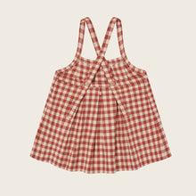 Load image into Gallery viewer, Organic Zoo - Paprika Gingham Tribe Skirt
