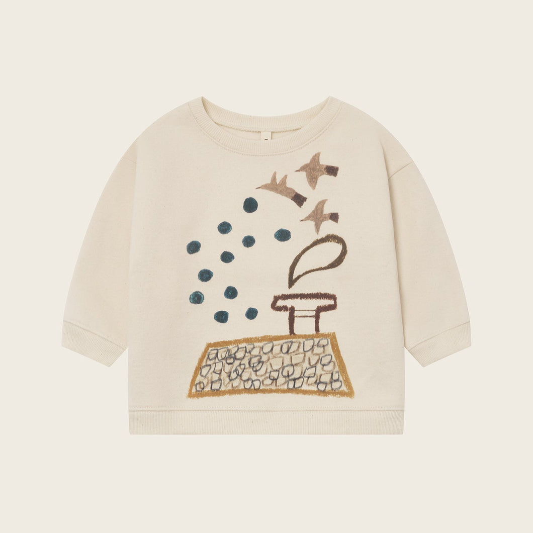 Organic Zoo -  Rooftop Gathering Sweatshirt Undyed