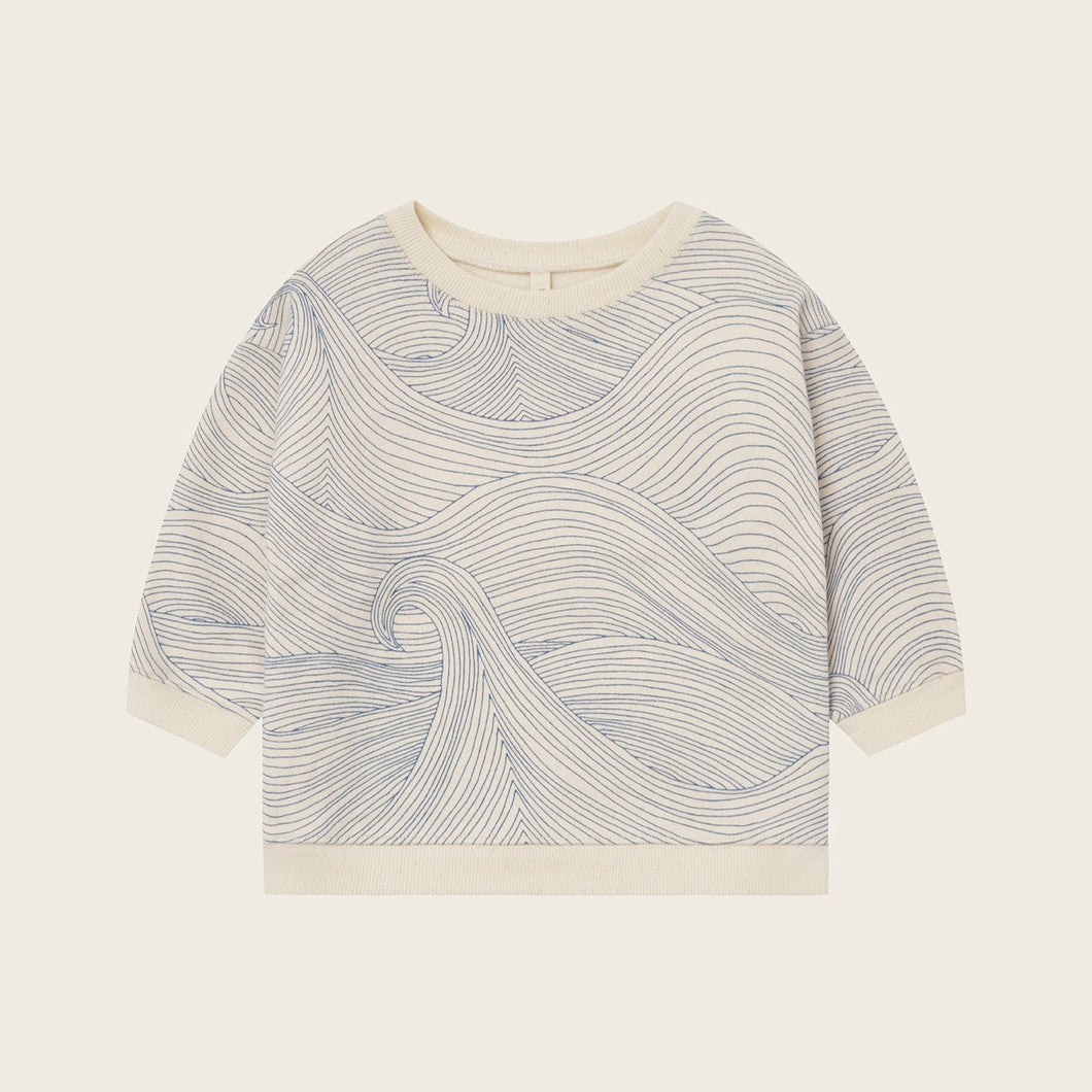 Organic Zoo - Seascape Sweatshirt  Undyed