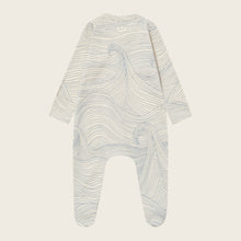 Load image into Gallery viewer, Organic Zoo - Seascape Zip Sleepsuit Undyed
