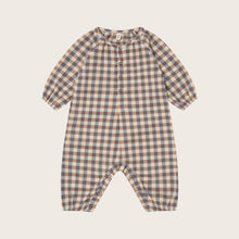 Load image into Gallery viewer, Organic Zoo - Shoreline Gingham  Onesie
