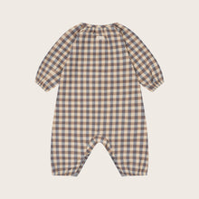 Load image into Gallery viewer, Organic Zoo - Shoreline Gingham  Onesie
