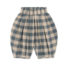 Load image into Gallery viewer, Organic Zoo - Fog Blue Gingham Lodge Pants
