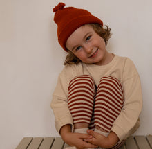 Load image into Gallery viewer, Organic Zoo - Paprika Stripes Leggings 2-3Y
