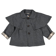 Load image into Gallery viewer, [預購] Maison Marelle - Coat AMOVIBLE Cape SHERLOCK - Gray
