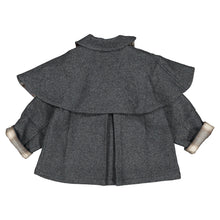 Load image into Gallery viewer, [預購] Maison Marelle - Coat AMOVIBLE Cape SHERLOCK - Gray
