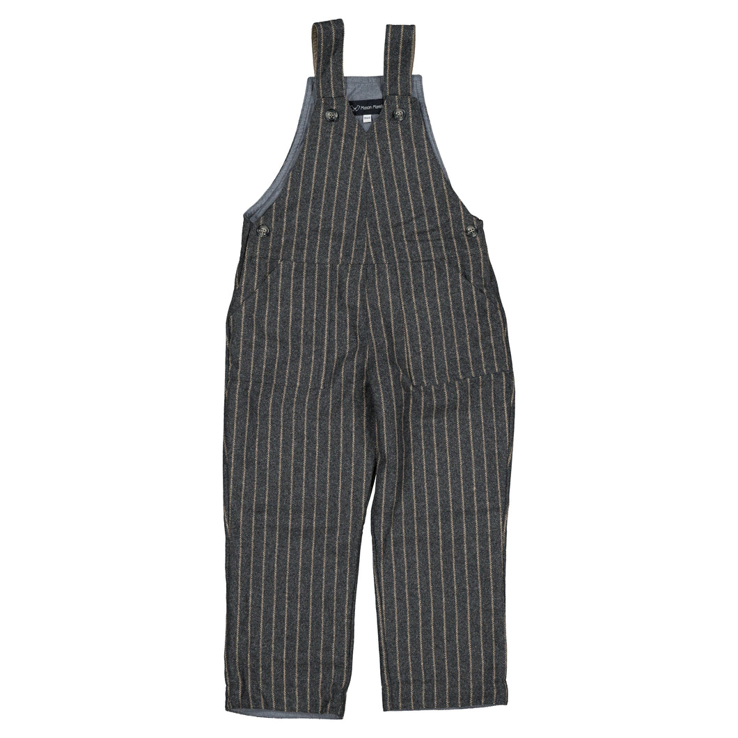 [預購] Maison Marelle - Overall DUROC - Gray Woolen Stripes