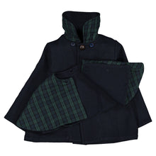 Load image into Gallery viewer, [預購] Maison Marelle - Coat AMOVIBLE Cape SHERLOCK - Blue

