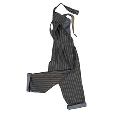 Load image into Gallery viewer, [預購] Maison Marelle - Overall DUROC - Gray Woolen Stripes
