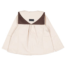 Load image into Gallery viewer, [預購] Maison Marelle - Shirt DUC - Velvet Beige &amp; Brown
