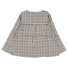 Load image into Gallery viewer, [預購] Maison Marelle - Shirt MONCEAU - Gingham Beige and Gray
