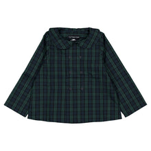 Load image into Gallery viewer, [預購] Maison Marelle - Blouse COVENTION - Tartan Green &amp; Blue
